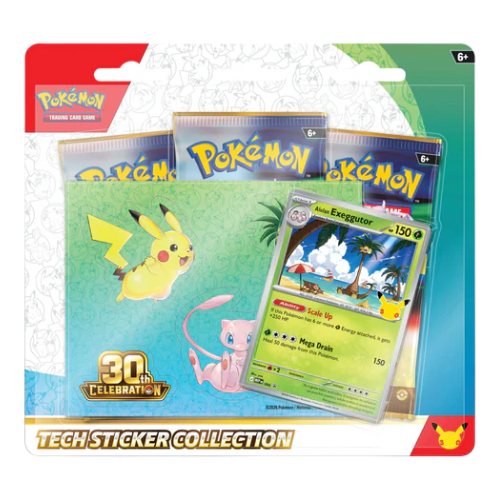 30th Celebration Tech Sticker Collection (Alolan Exeggutor)