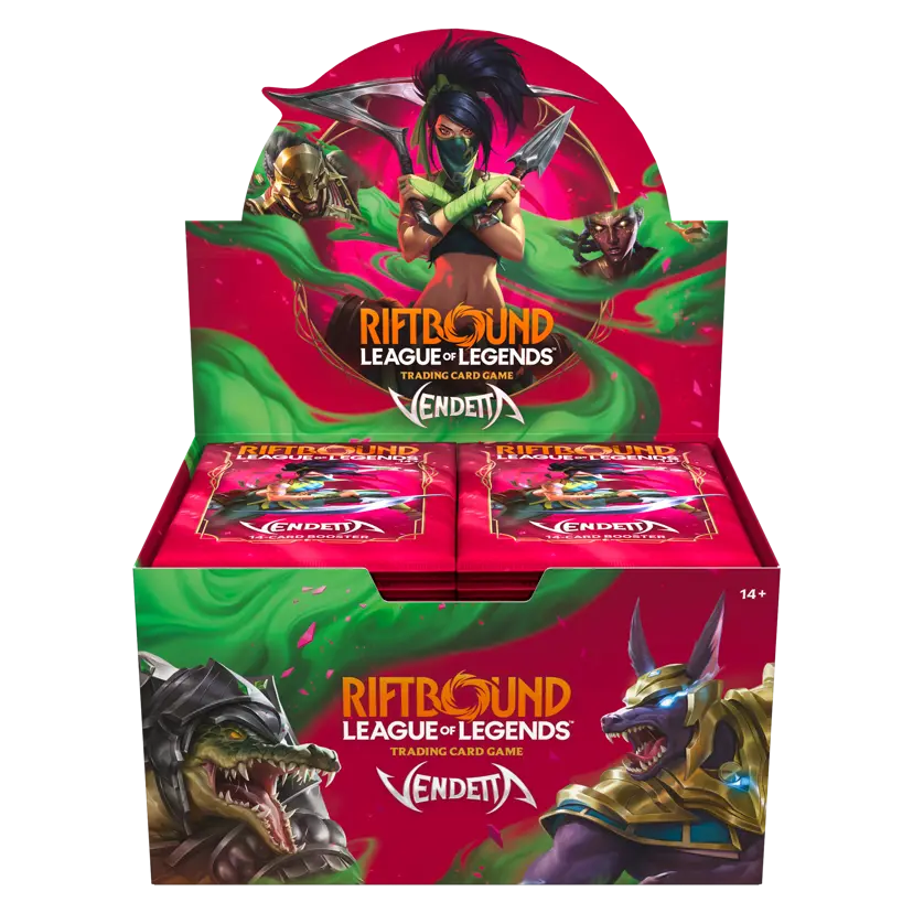 Riftbound: Vendetta Booster Display