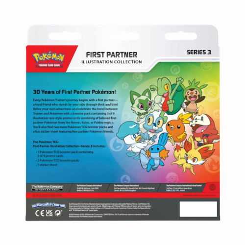 Pokémon TCG: First Partner Illustration Collection - Series 3