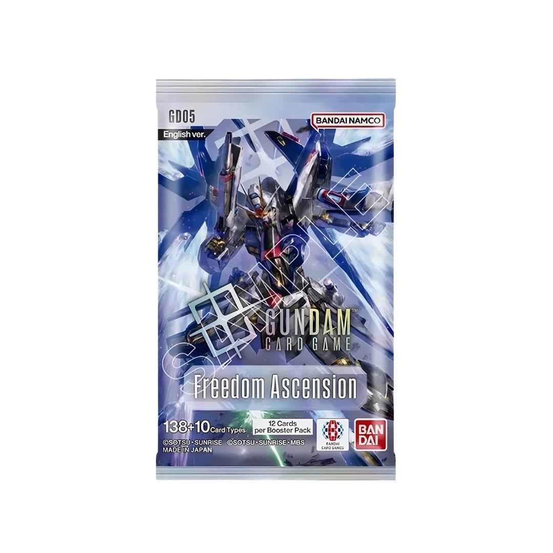 Gundam Card Game: Freedom Ascension (GD05) Booster Display