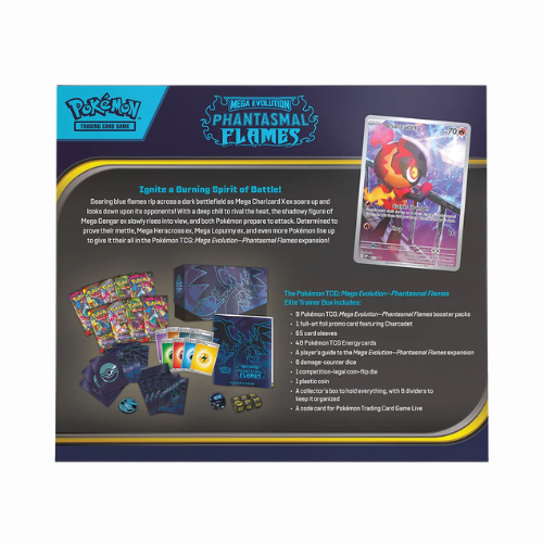 Mega Evolution - Phantasmal Flames Elite Trainer Box