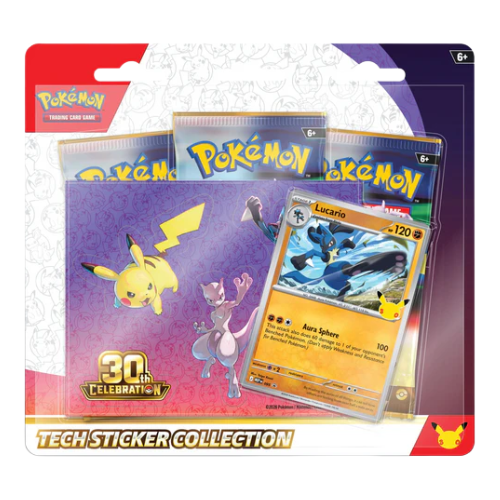30th Celebration Tech Sticker Collection (Lucario)