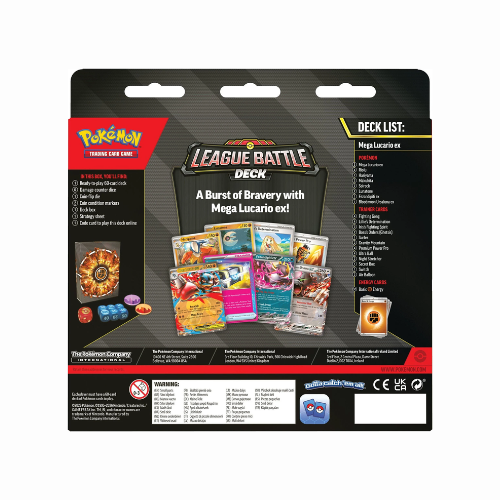 Mega Lucario Ex League Battle Deck