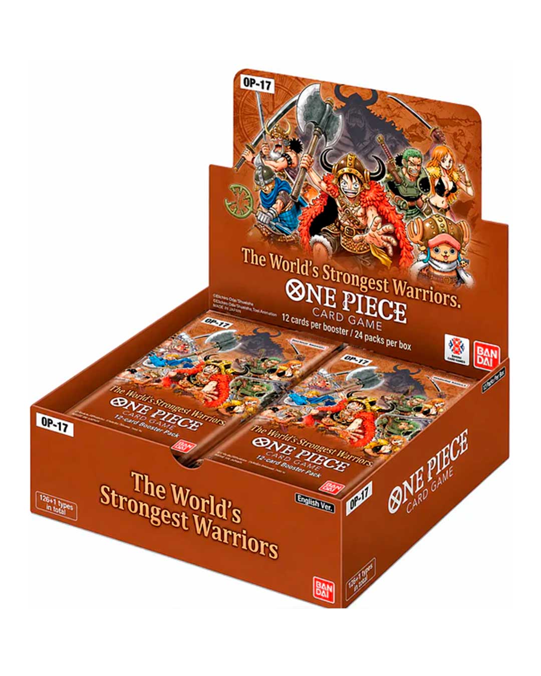 [PREVENTA] One Piece TCG:  The World’s Strongest Warriors (OP-17) Booster Box