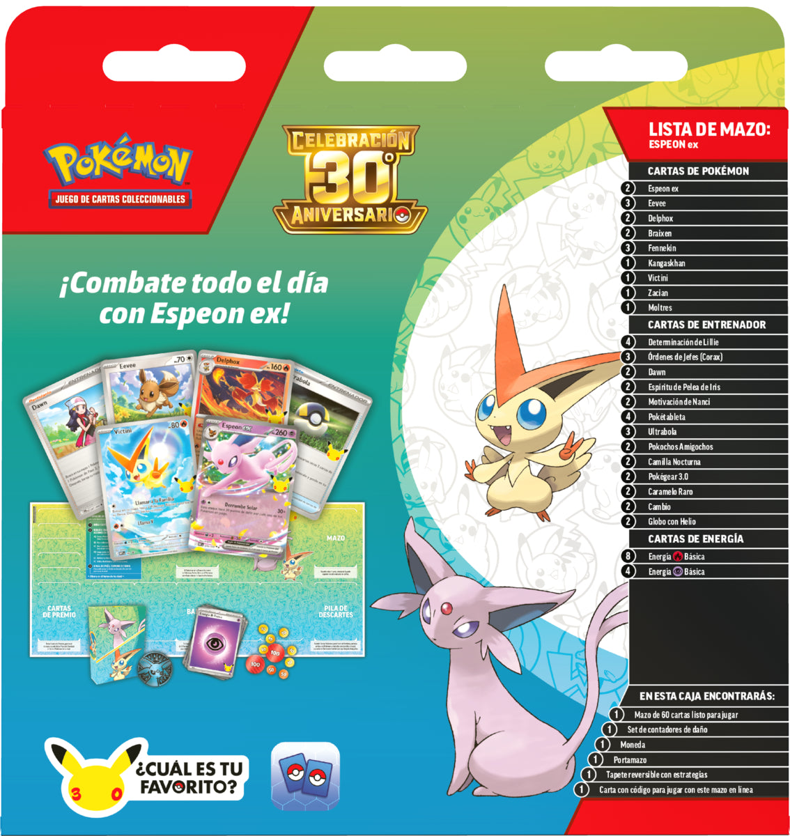[PREVENTA] 30th Celebration Ex Battle Deck (Espeon)