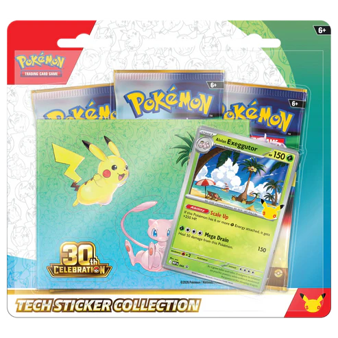 [PREVENTA] 30th Celebration Tech Sticker (Alolan Exeggutor)