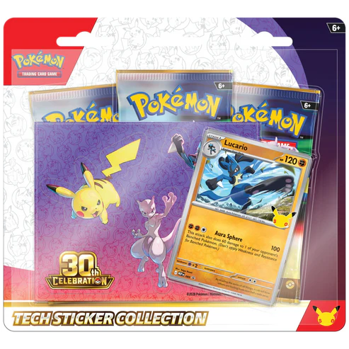 [PREVENTA] 30th Celebration Tech Sticker (Lucario)