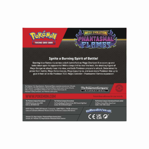 Mega Evolution - Phantasmal Flames Booster Box