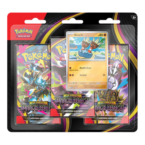Mega Evolution - Pitch Black - 3 Pack Blister