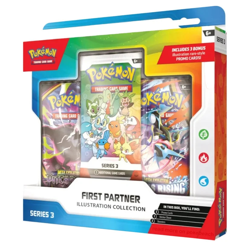 [PREVENTA] Pokémon TCG: First Partner Illustration Collection - Series 3