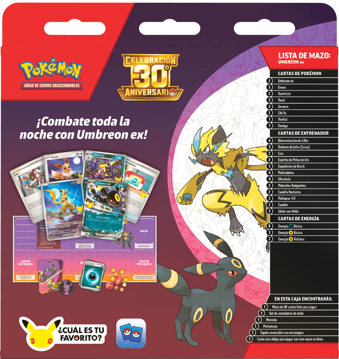 [PREVENTA] 30th Celebration Ex Battle Deck (Umbreon)